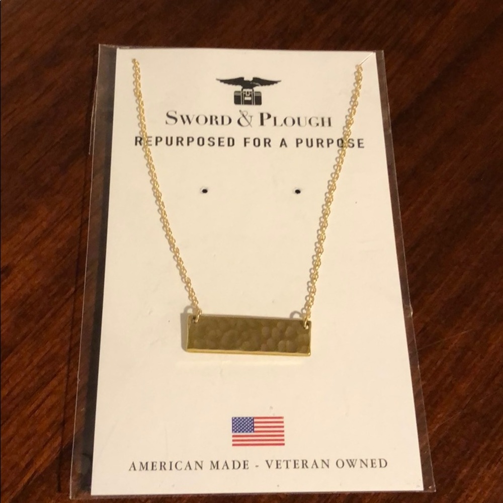 Sword and Plough Necklace